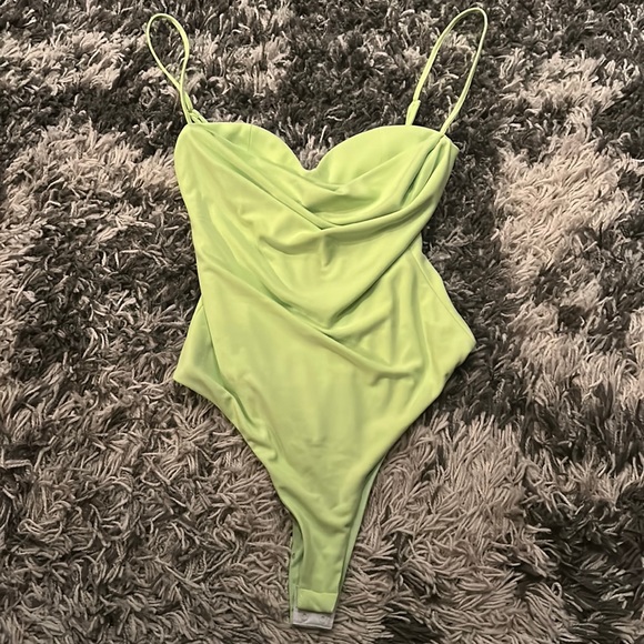 Green Zara Bodysuit - Picture 1 of 5